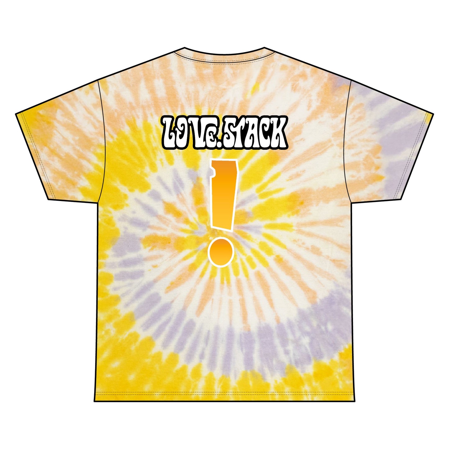 Stack Squad Pinapple Tie-Dye T-Shirt