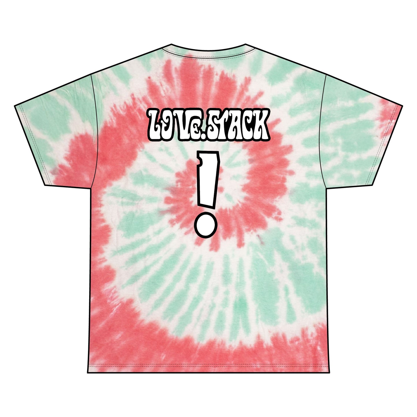 Stack Squad Mushroom Tie-Dye T-Shirt