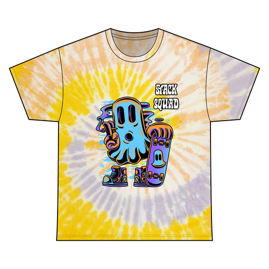 Stack Squad Ghost Tie-Dye T-Shirt