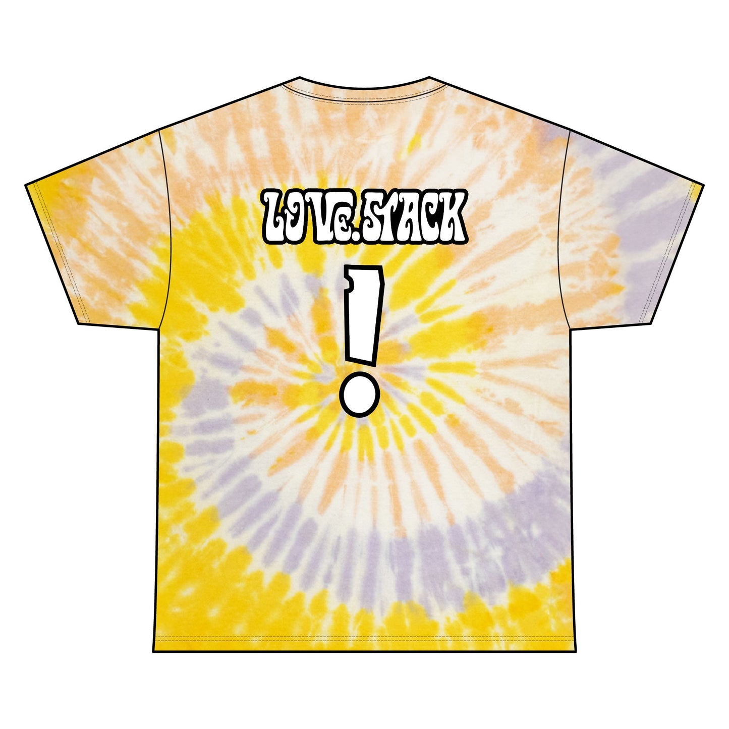Stack Squad Ghost Tie-Dye T-Shirt